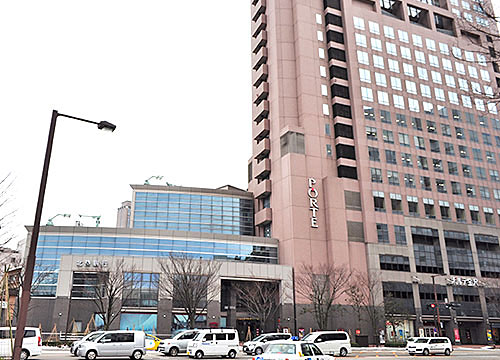 ポルテ金沢 B1F サンクンガーデン